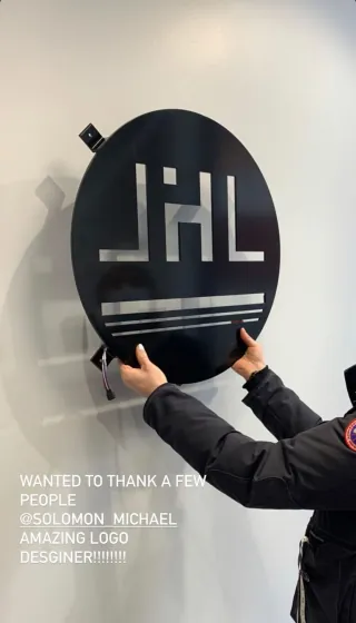 Lakeview Hair Loft — client holding sign