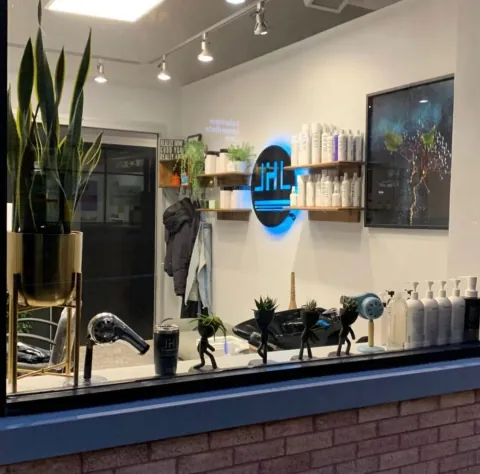 Lakeview Hair Loft — storefront window