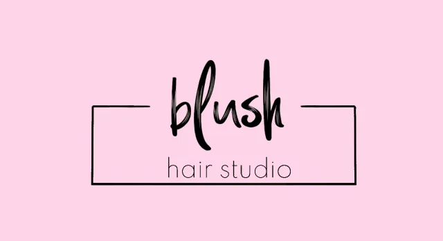 Blush Hair Studio — logo design