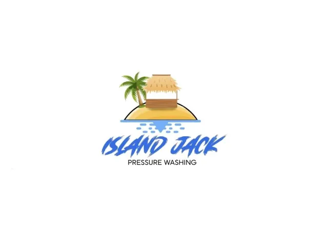 Island Jack Pressure Washing — logo design