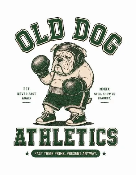 Old Dog Athletics — logo design