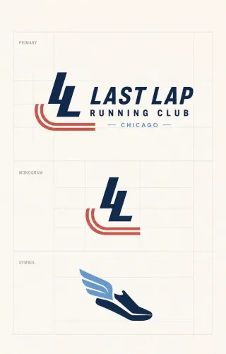 Last Lap Running Club — brand guide
