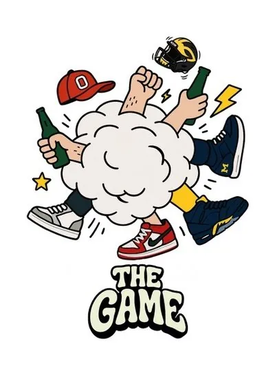 The Game — OSU vs UM design
